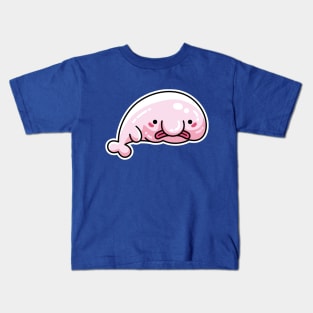 Kawaii Cute Blobfish Kids T-Shirt